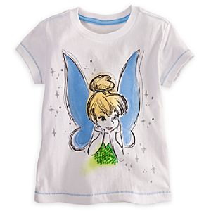 Tinker Bell Tee for Girls - Deluxe Storytelling