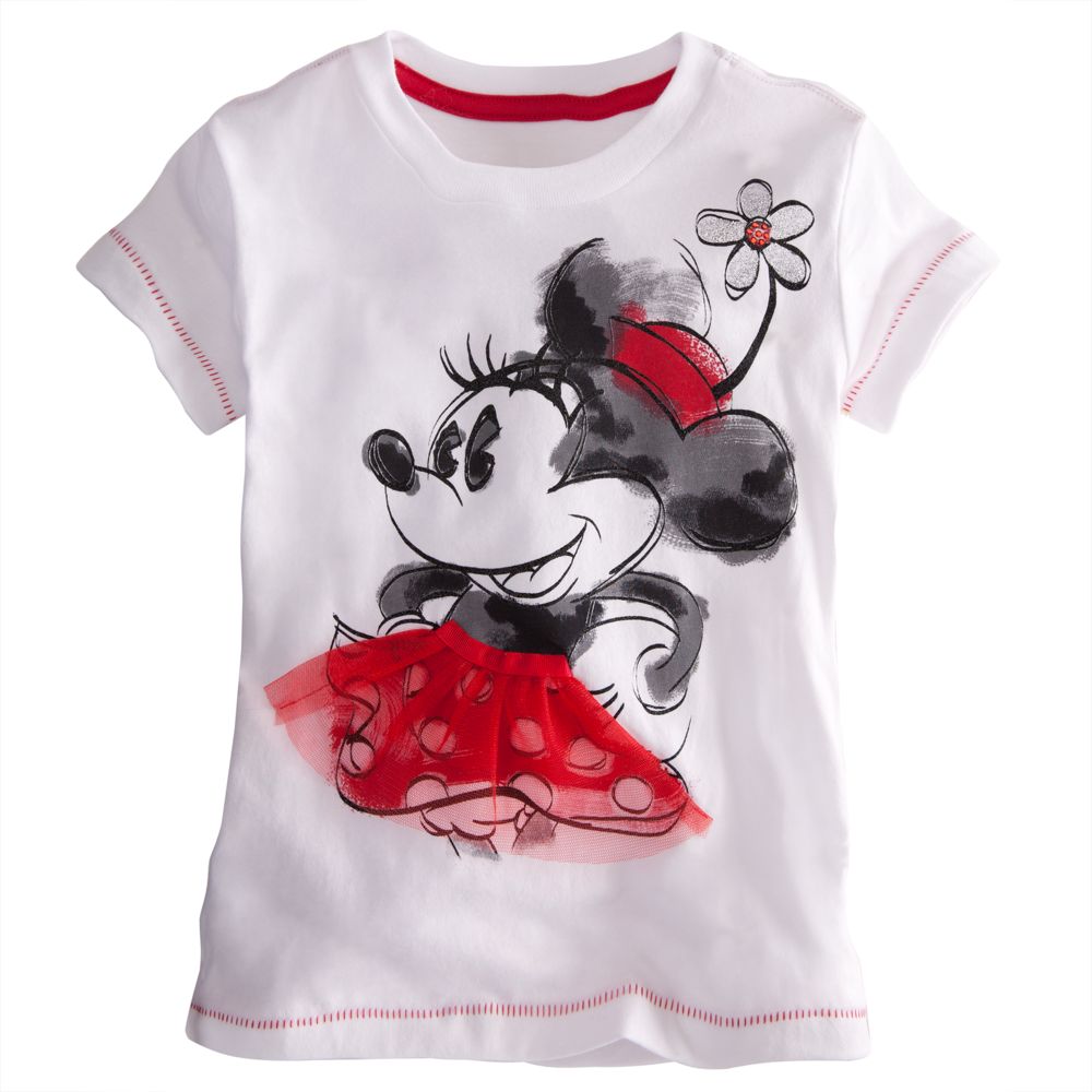 Minnie Mouse Tee for Girls - Deluxe Storytelling
