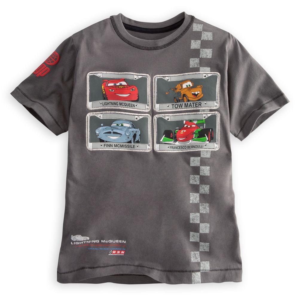Cars 2 Tee for Boys - Deluxe Storytelling