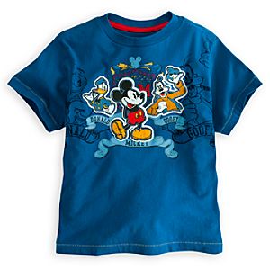 Goofy, Donald Duck and Mickey Mouse Tee for Boys - Deluxe Storytelling