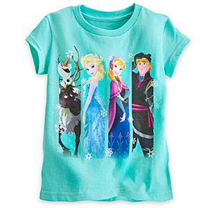 Frozen Cast Tee for Girls