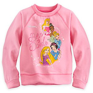 Disney Princess Sweatshirt for Girls - Personalizable