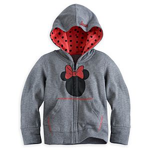 Minnie Mouse Icon Hoodie for Girls - Personalizable