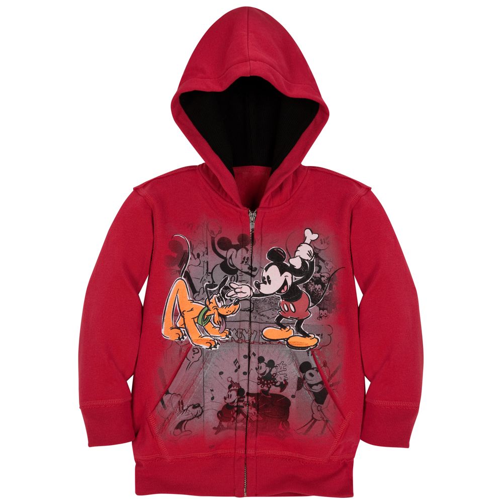 Disney Nostalgia Mickey Mouse Hoodie for Boys