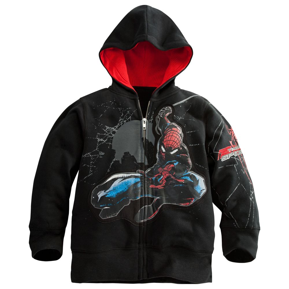 Zip Fleece The Amazing Spider-Man Hoodie for Boys