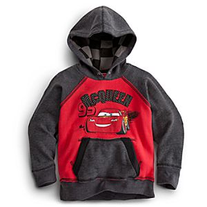 Pullover Fleece Lightning McQueen Hoodie for Boys