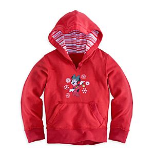 Minnie Mouse Holiday Hoodie for Girls