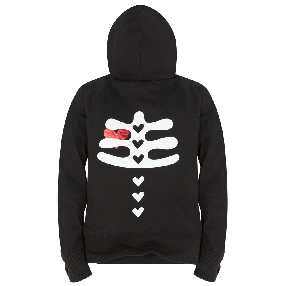 Hooded X-ray Mickey Mouse Tee for Girls