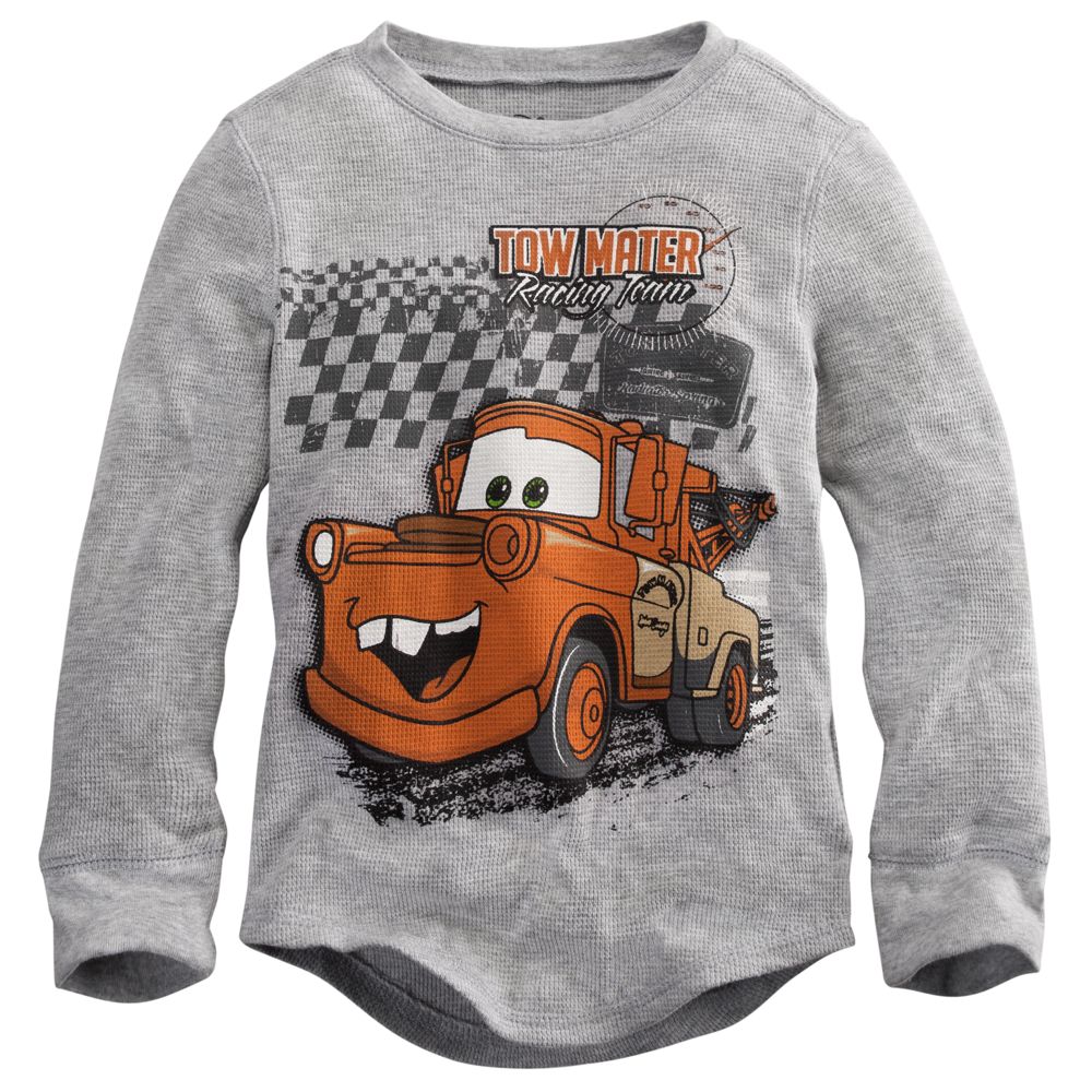 Long Sleeve Thermal Tow Mater Tee for Boys