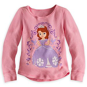 Sofia Long Sleeve Thermal Tee for Girls