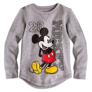 Mickey Mouse Long Sleeve Thermal Tee for Boys