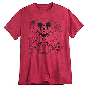 Mickey Mouse Heathered Tee for Men