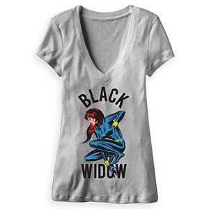Black Widow Tee for Adults by Mighty Fine