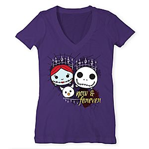 The Nightmare Before Christmas ''Tsum Tsum'' Tee for Women - Purple - Limited Release