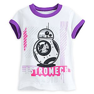 BB-8 Ringer Tee for Girls - Star Wars: The Force Awakens