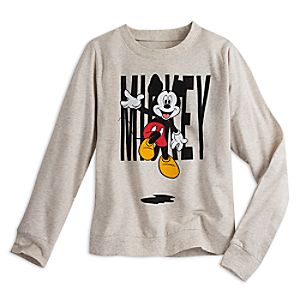 Mickey Mouse Long Sleeve Fashion Pullover for Women