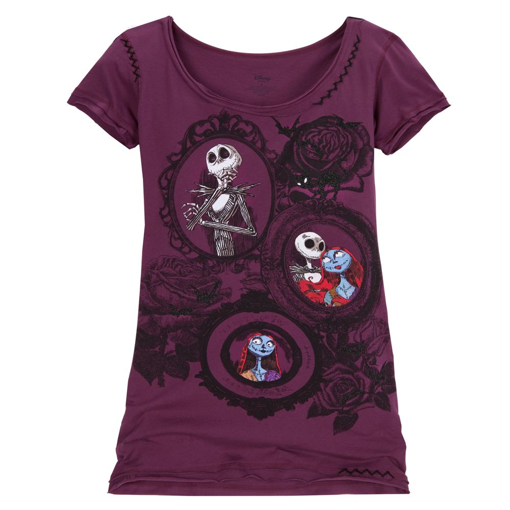 Sally and Jack Skellington Tee for Women
