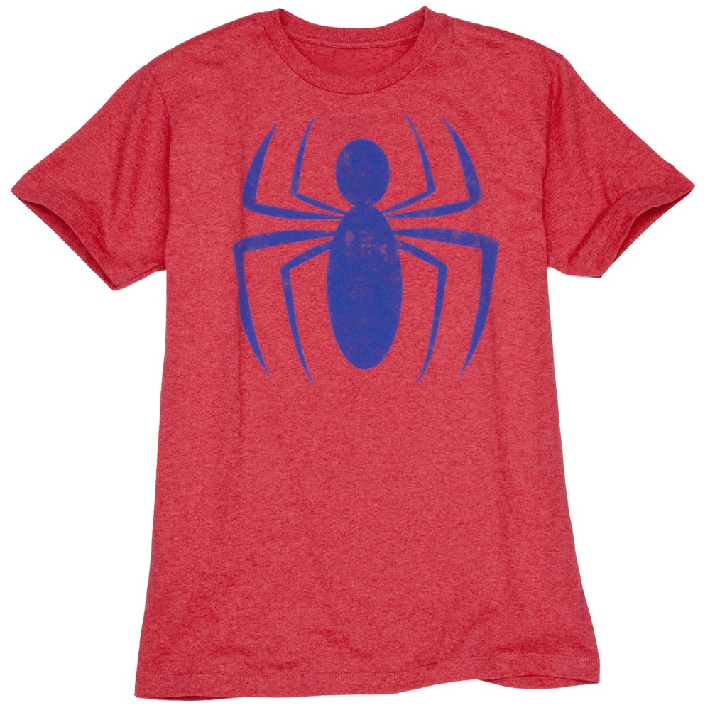 Logo Spider-Man Tee by Mighty Fine for Men