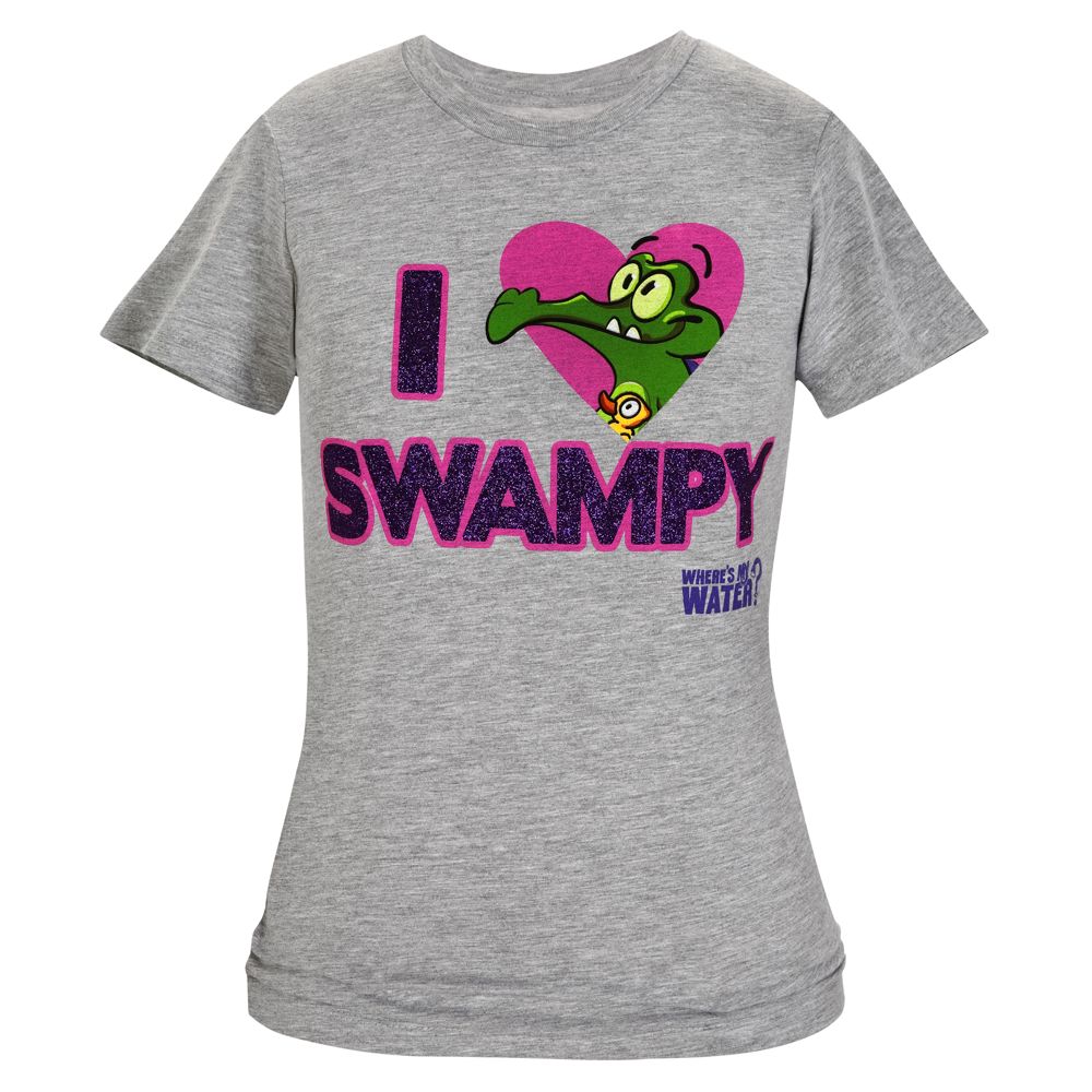 Wheres My Water? Swampy the Alligator Tee for Women