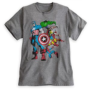 Marvel Comics Tee for Men by Mighty Fine