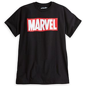 Marvel Logo Tee for Men by Mighty Fine