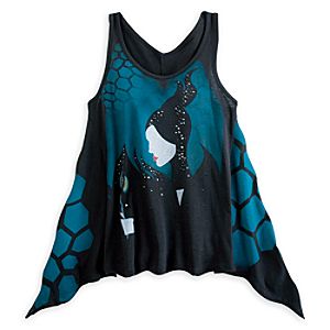 Maleficent Draped Tank Tunic for Women