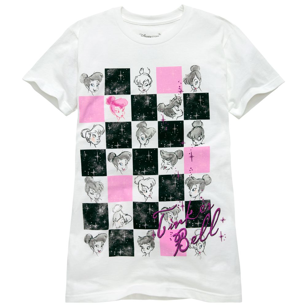 Faces of Tinker Bell Tee for Women -- Made With Organic Cotton