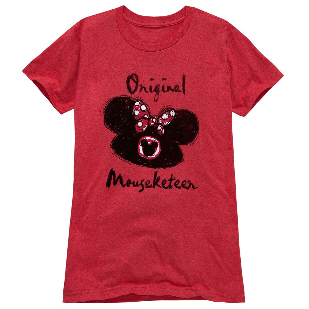 Original Mouseketeer Minnie Mouse Tee for Women -- Made With Organic Cotton