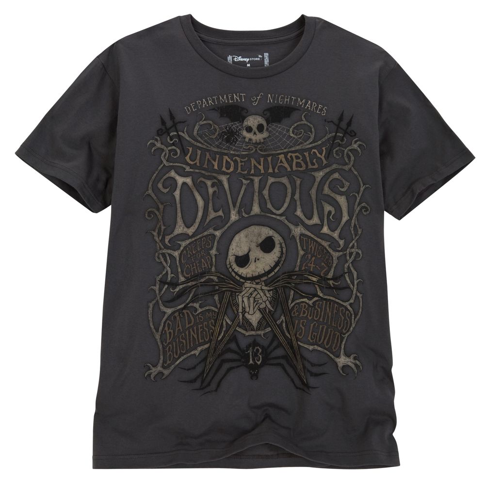Department of Nightmares Jack Skellington Tee for Men -- Made With Organic Cotton