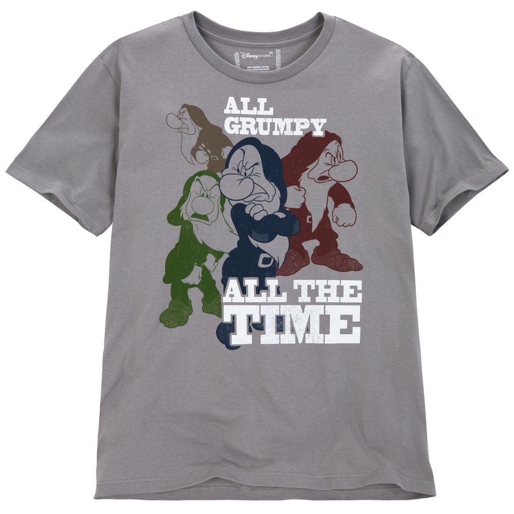All Grumpy All the Time Grumpy Tee for Men -- Made With Organic Cotton