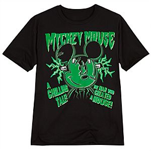 Halloween Mickey Mouse Tee for Adults -- Made With Organic Cotton