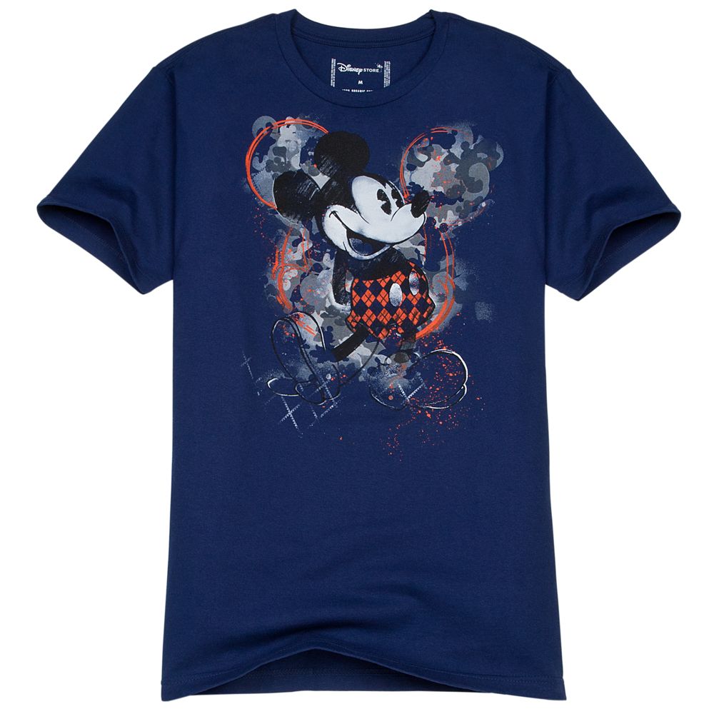 Splash Camouflage Mickey Mouse Tee for Men