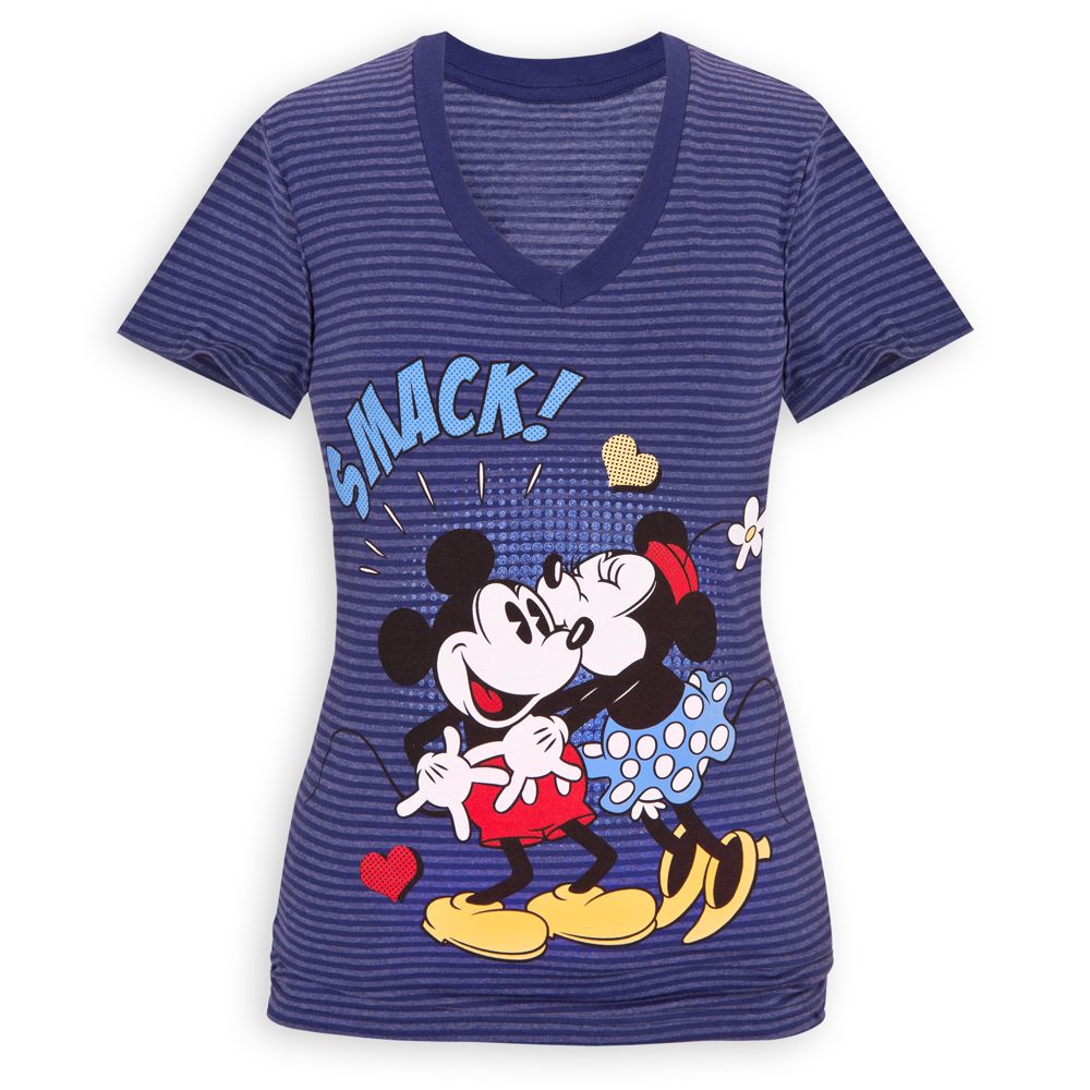Minnie and Mickey Mouse Tee for Women