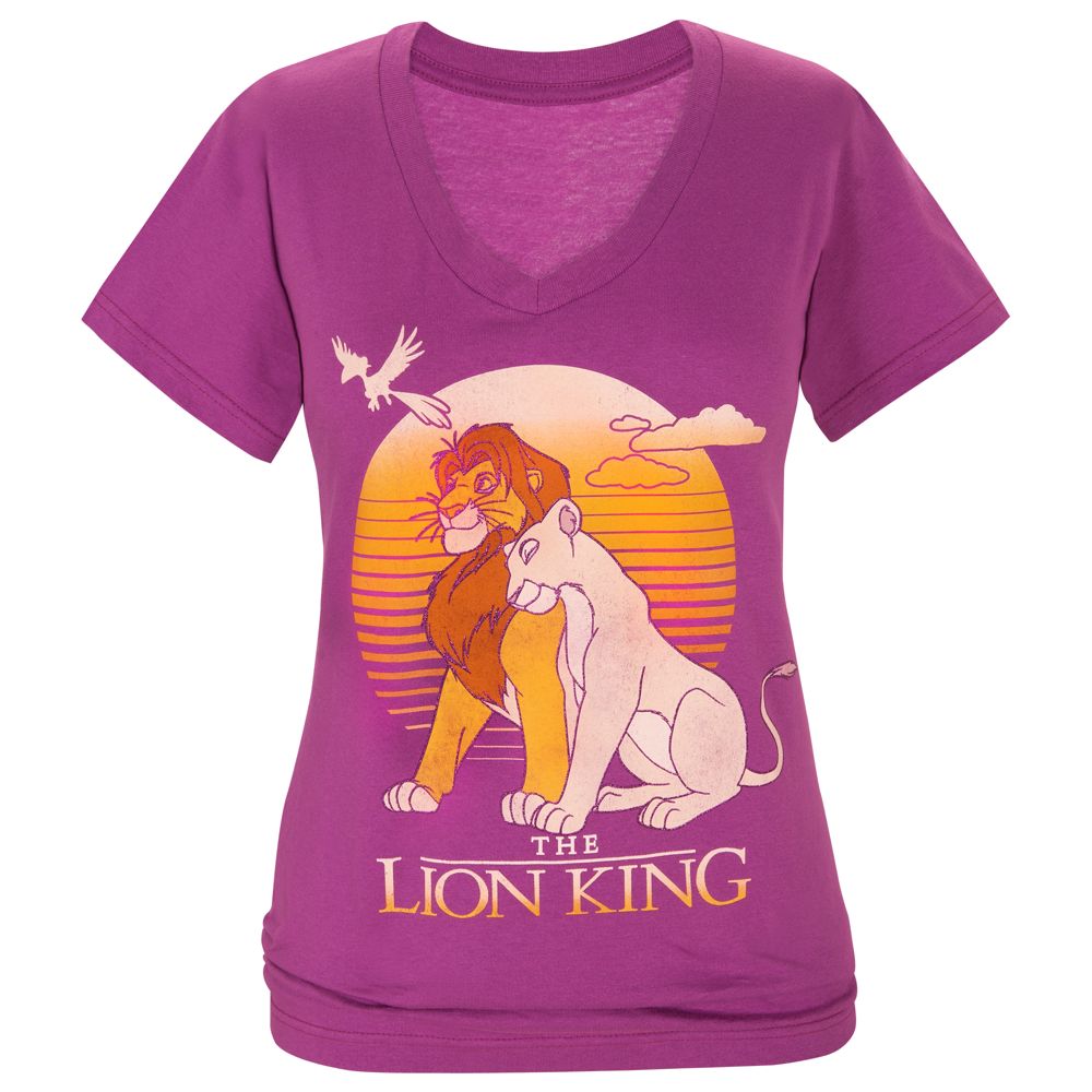 V-Neck The Lion King Tee for Women