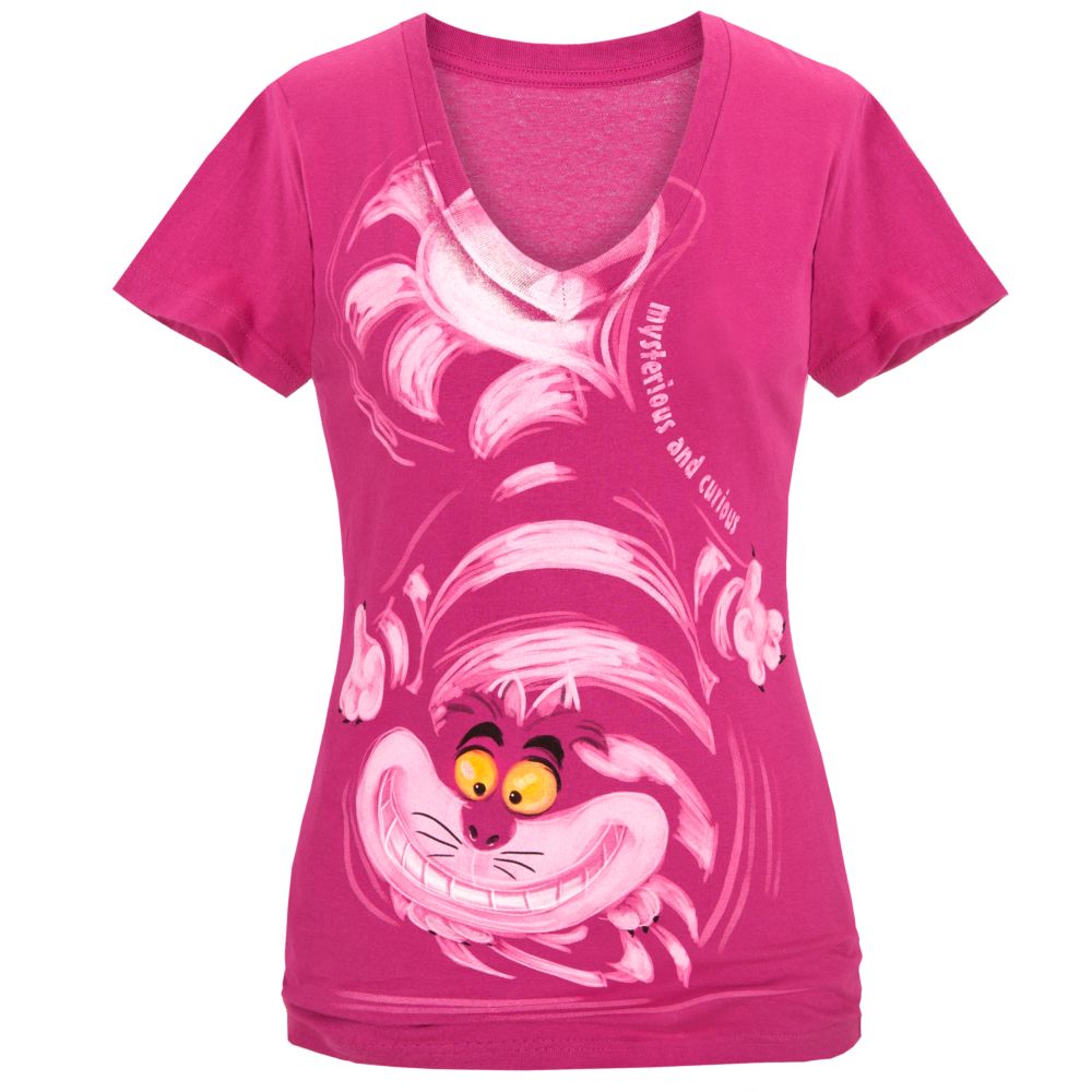 Curious Cheshire Cat Tee for Women
