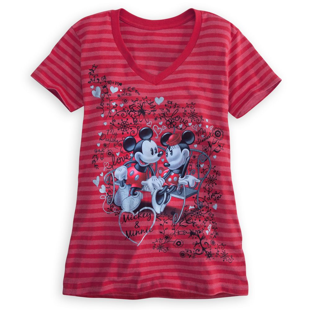 Minnie and Mickey Mouse Tee for Women - Plus Size