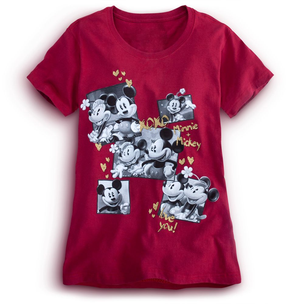 Mickey and Minnie Mouse Tee for Women - Plus Size