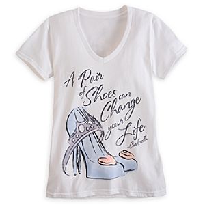Cinderella Slipper Tee for Women