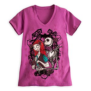 Jack Skellington and Sally Tee for Women