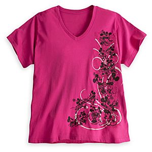 Mickey and Minnie Mouse Tee for Women - Plus Size