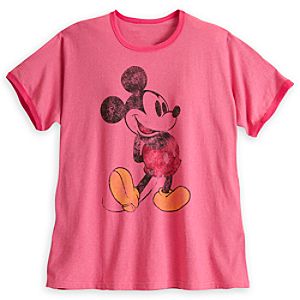 Mickey Mouse Classic Ringer Tee for Women - Plus Size