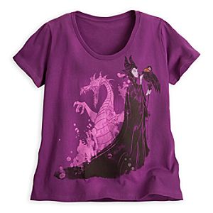 Maleficent and Dragon Tee for Women - Sleeping Beauty - Plus Size