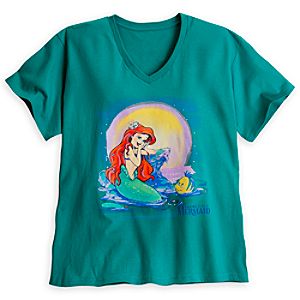 Ariel and Flounder Tee for Women - Plus Size