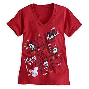 Mickey and Minnie Mouse Tee for Women