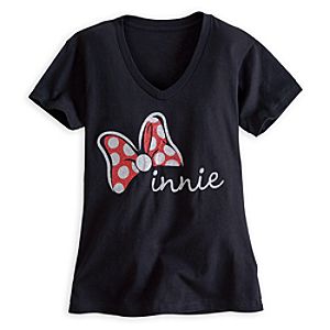 Minnie Mouse Bow Tee for Women