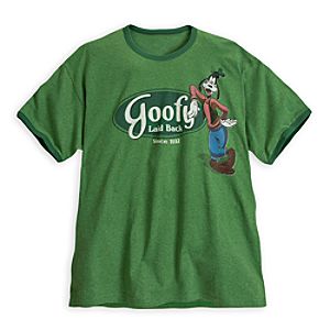 Goofy Ringer Tee for Men - Plus Size