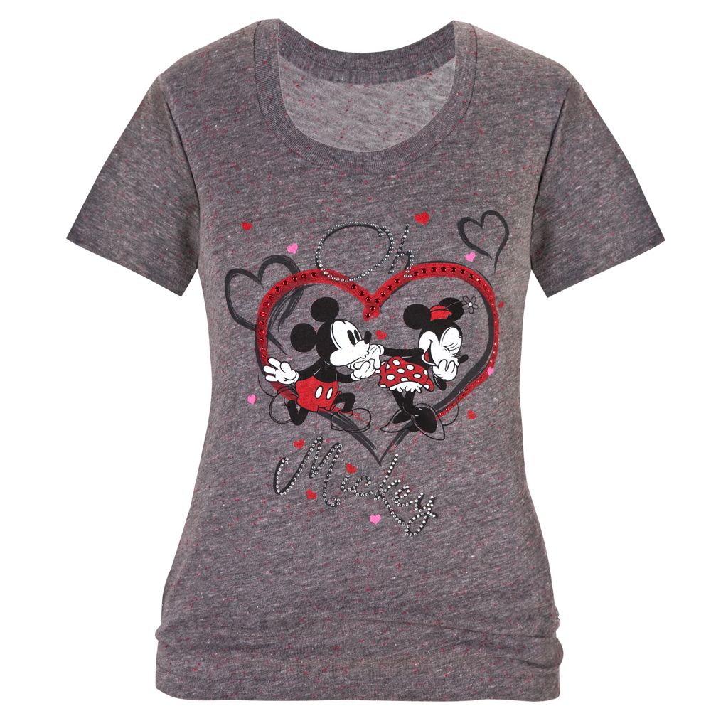 Oh Mickey Minnie and Mickey Mouse Tee for Women