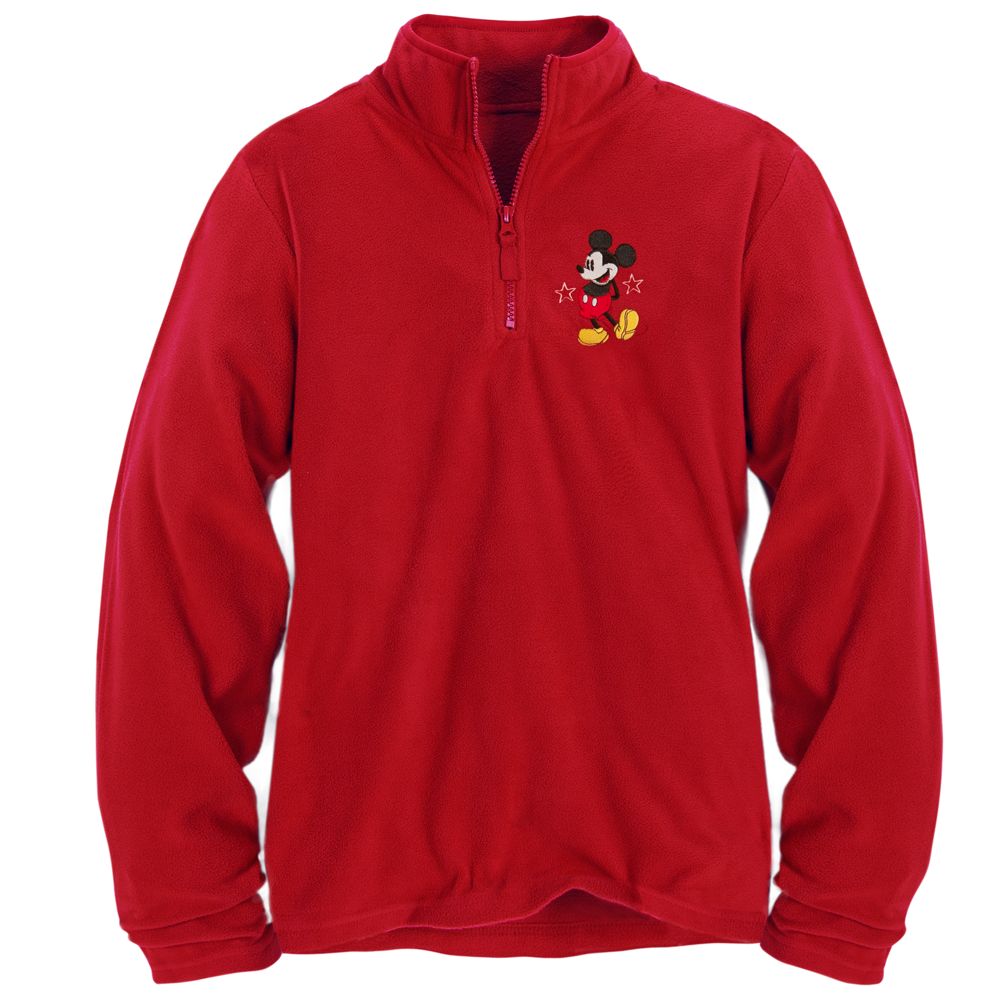 Personalizable Mickey Mouse Fleece Pullover for Women