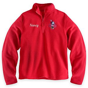 Minnie Mouse Fleece Pullover for Women - Personalizable