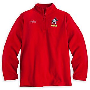Mickey Mouse Fleece Pullover for Men - Personalizable